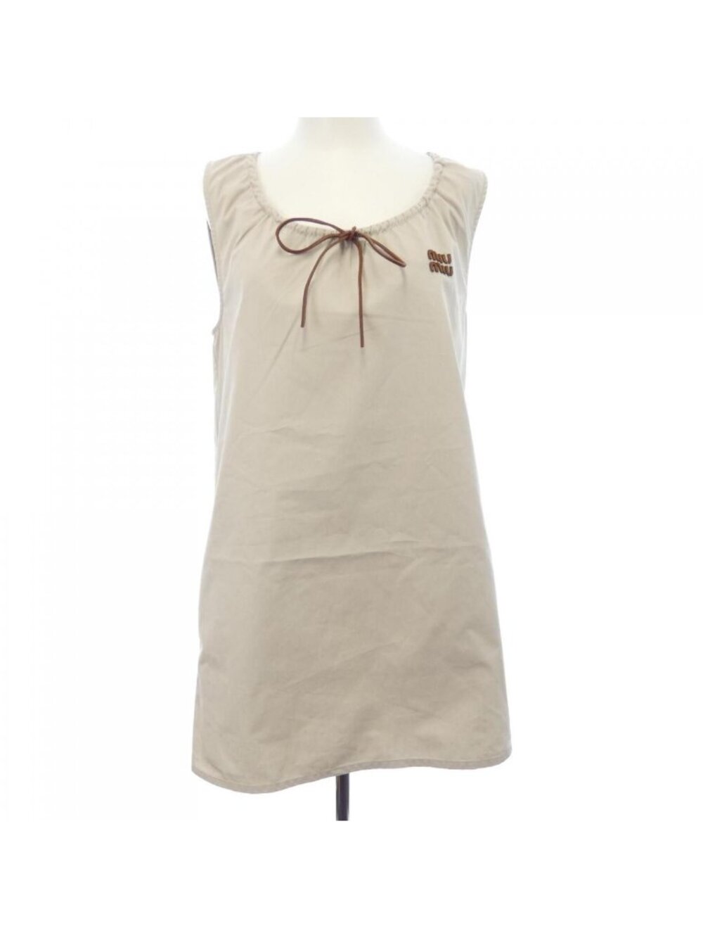 Miu Miu Pamana Cotton Dress